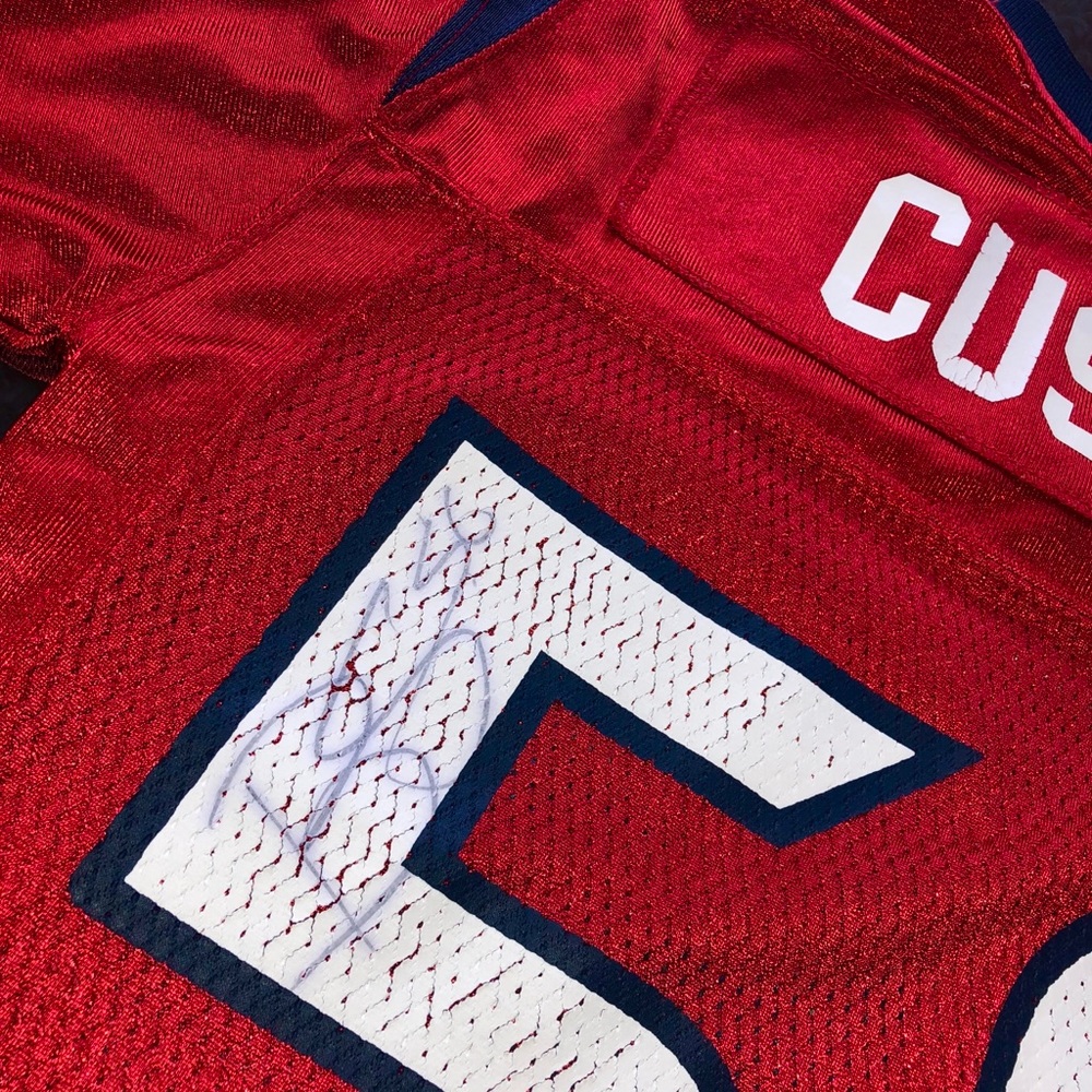 Authentic AUTOGRAPHED Brian Cushing Reebok jersey - Picture 4 of 8